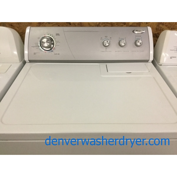 Whirlpool 29″ Quality Refurbished Electric Dryer, 1-Year Warranty