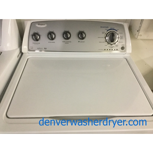 Whirlpool Washing Machine, Top-Load, Energy-Star, HE, Newer Model, Quality Refurbished, 1-Year Warranty