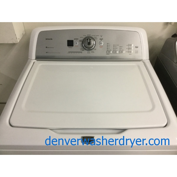 Maytag Bravos Washing Machine, Top-Load, Energy-Star, HE, Commercial Technology, Quality Refurbished, 1-Year Warranty!