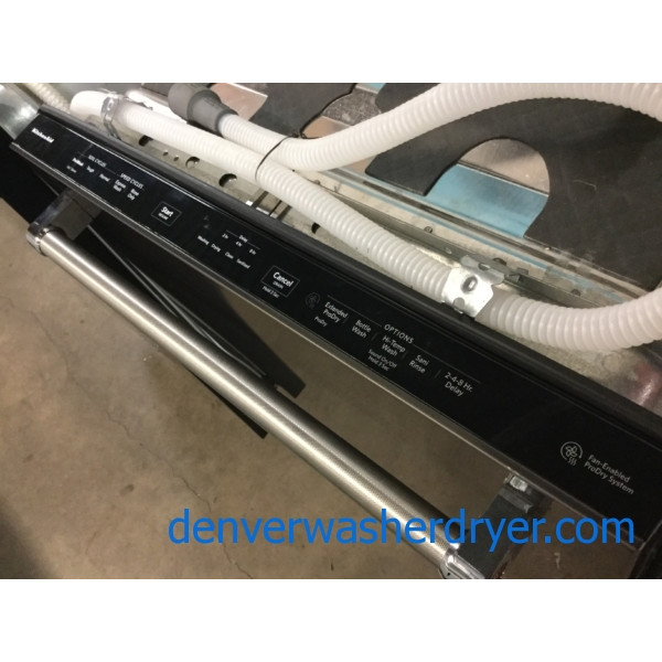 BrandNew BlackStainless KitchenAid Dishwasher, 3Rack, ProDry System