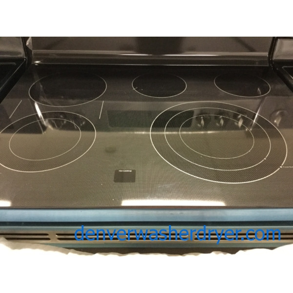 NEW! Stainless GE Profile Range, WiFi, GlassTop Stove, Convection Oven