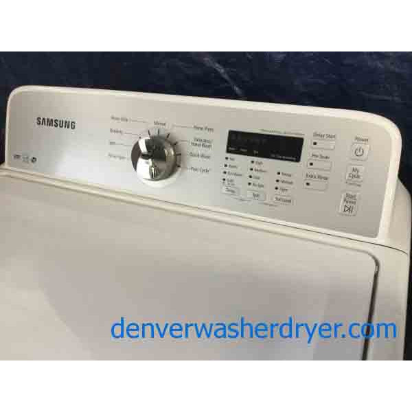 EcoFriendly, HE Samsung Washer & Steam Dryer Set 2514 Denver