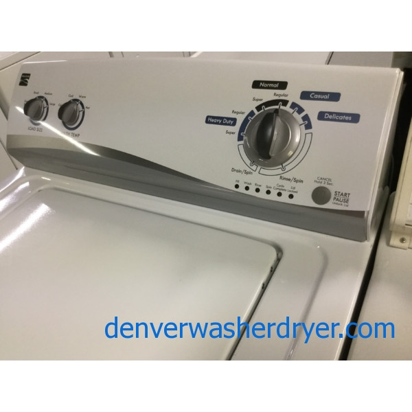 Kenmore Washing Machine, Top-Load, Agitator, Full-Sized, Quality Refurbished, 1-Year Warranty