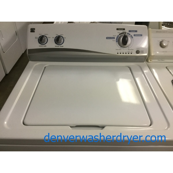 Kenmore Washing Machine, Top-Load, Agitator, Full-Sized, Quality Refurbished, 1-Year Warranty