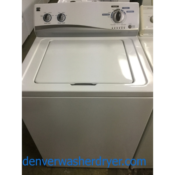Kenmore Washing Machine, Top-Load, Agitator, Full-Sized, Quality Refurbished, 1-Year Warranty
