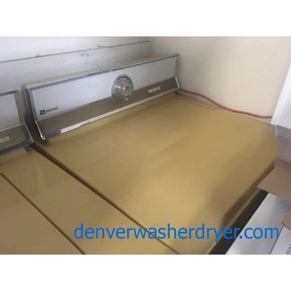 1970’s Vintage (Non-Working) Maytag Washer & Electric Dryer
