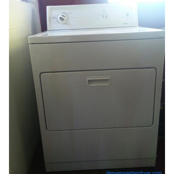 Quality Refurbished Heavy-Duty Kenmore 90-Series Super-Capacity Plus Electric Dryer, 1-Year Warranty
