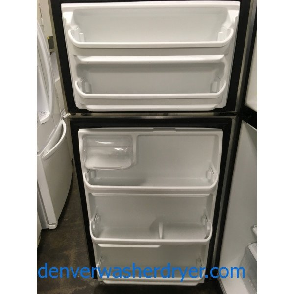 Stunning Stainless Refrigerator, Kenmore, Top-Mount, 18 Cu. Ft., Clean, Cold, Perfect