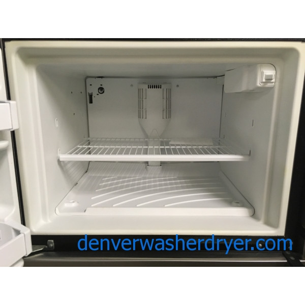 Cool Kenmore TopMount Stainless Refrigerator, Minor Dents, 18 Cu. Ft