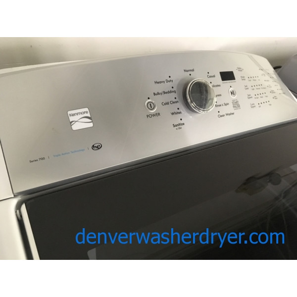 Near New Kenmore HE Top-Load Direct-Drive Steam Washer w/Accela-Soak, 1-Year Warranty