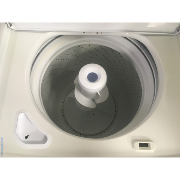 Quality Refurbished 27″ Maytag Centennial w/Commercial Technology Top-Load Washer, 1-Year Warranty