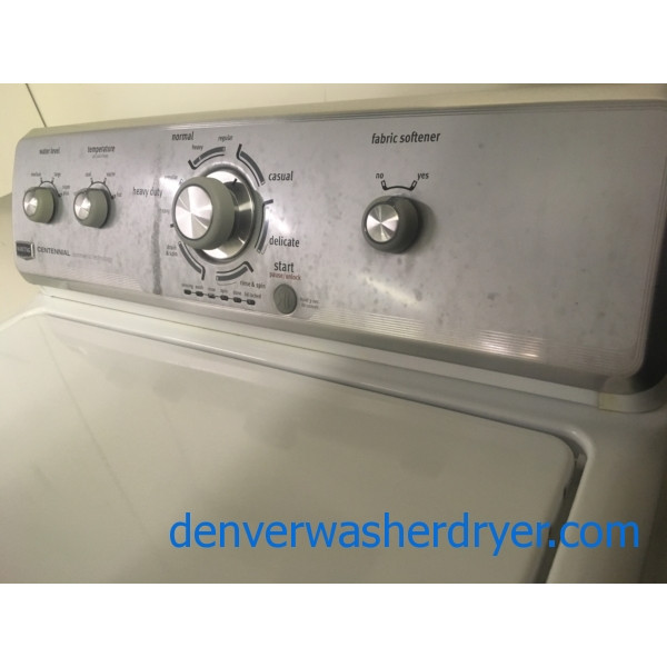 27″ Maytag Centennial Quality Refurbished Top-Load Washer w/Agitator, 1-Year Warranty