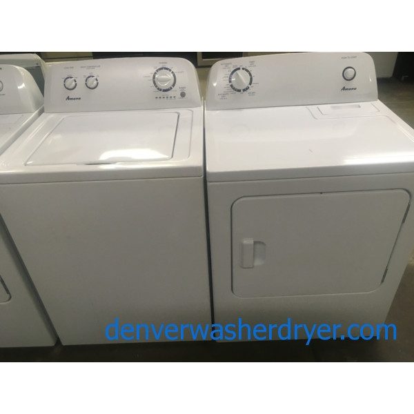 Quality Refurbished Amana (Maytag) Washer & Electric Dryer Set, 1-Year Warranty