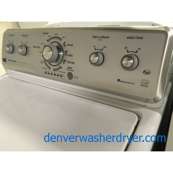 Maytag Centennial 27″ Quality Refurbished Top-Load Washer, 1-Year Warranty