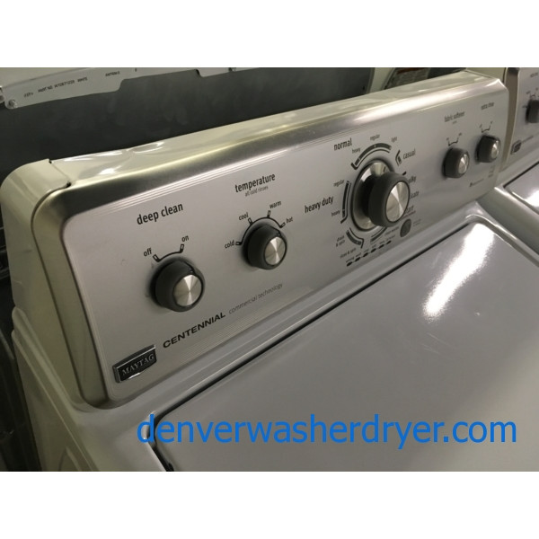 Maytag Centennial 27″ Quality Refurbished Top-Load Washer, 1-Year Warranty