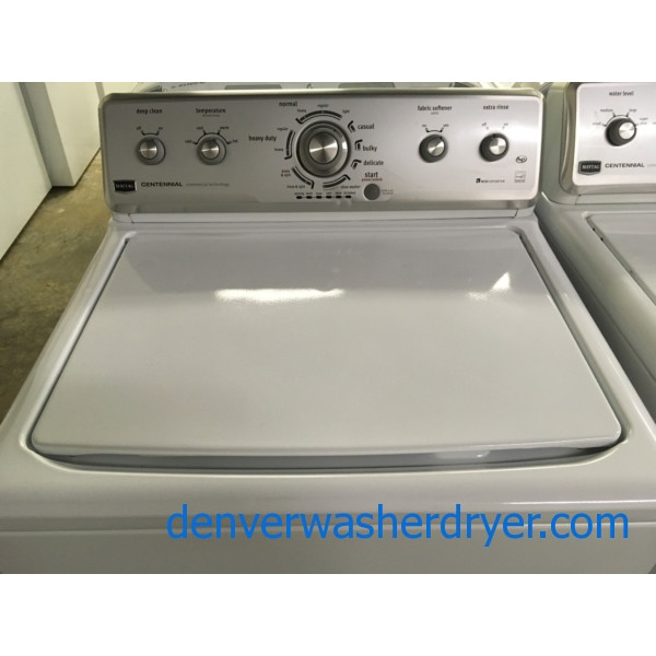 Maytag Centennial 27″ Quality Refurbished Top-Load Washer, 1-Year Warranty