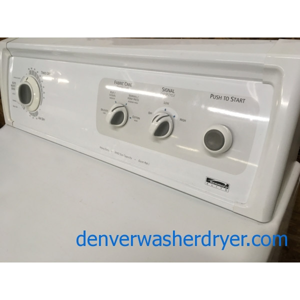 HeavyDuty Kenmore Quality Refurbished Electric Dryer, 1Year Warranty