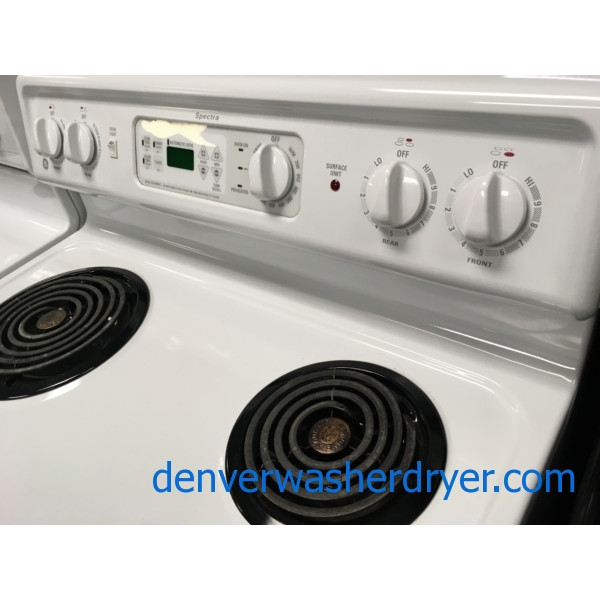 ge spectra electric stove
