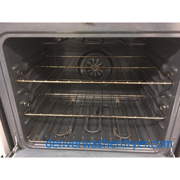 30″ Frigidaire Free-Standing Electric Glass-Top Range, 1-Year Warranty