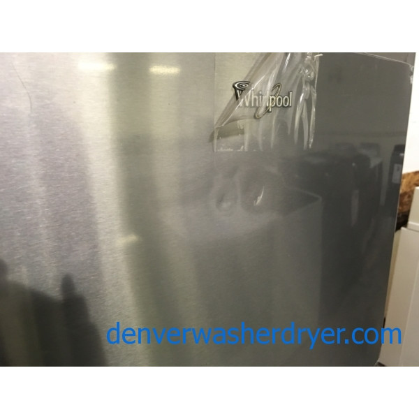 25″ BRAND-NEW Whirlpool Top-Freezer (10.7 Cu. Ft.) Refrigerator, 1-Year Warranty