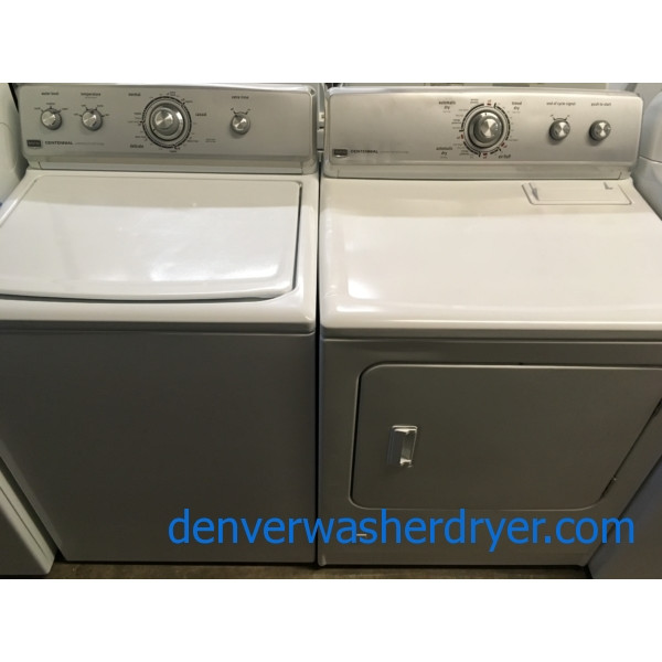 Quality Refurbished Maytag Centennial Direct-Drive Washer & *GAS* Dryer, 1-Year Warranty