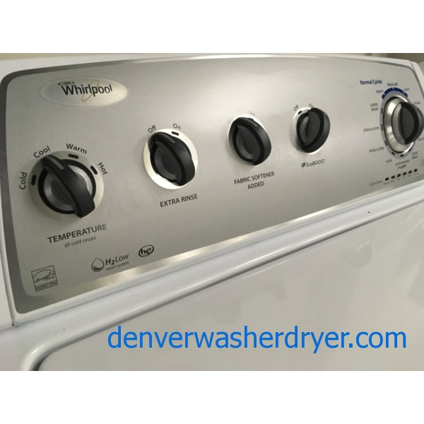 Quality Refurbished Whirlpool Top-Load Washer, 1-Year Warranty