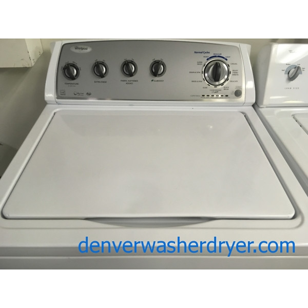 Quality Refurbished Whirlpool Top-Load Washer, 1-Year Warranty
