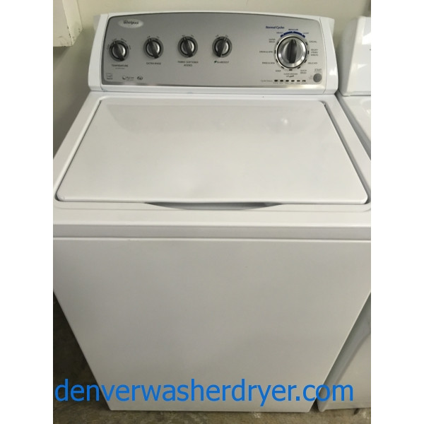 Quality Refurbished Whirlpool Top-Load Washer, 1-Year Warranty