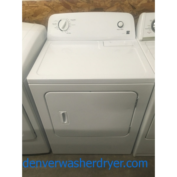 Quality Refurbished Kenmore Electric Dryer, 6-Month Warranty