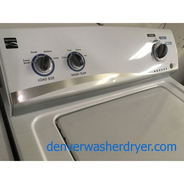 Full-Size Kenmore Washing Machine, Agitator, Quality Refurbished, 1-Year Warranty