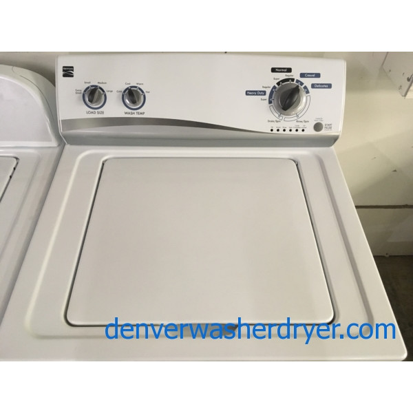 Full-Size Kenmore Washing Machine, Agitator, Quality Refurbished, 1-Year Warranty