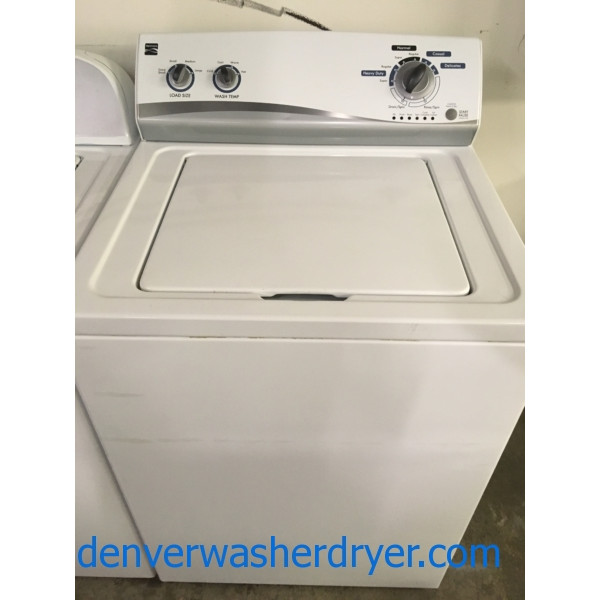 Full-Size Kenmore Washing Machine, Agitator, Quality Refurbished, 1-Year Warranty