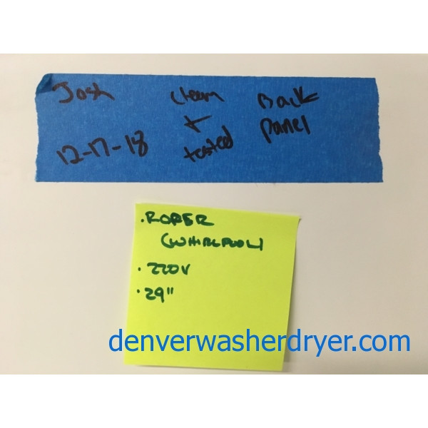 29 Inch Roper Dryer