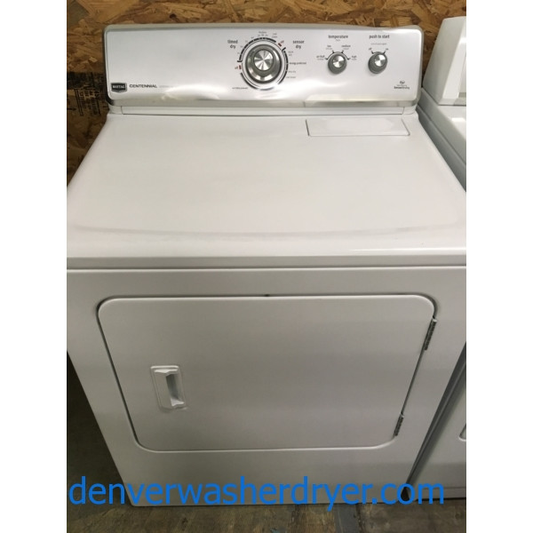 Maytag Electric Dryer with HE SensorDry, White, Super Capacity, 1Year