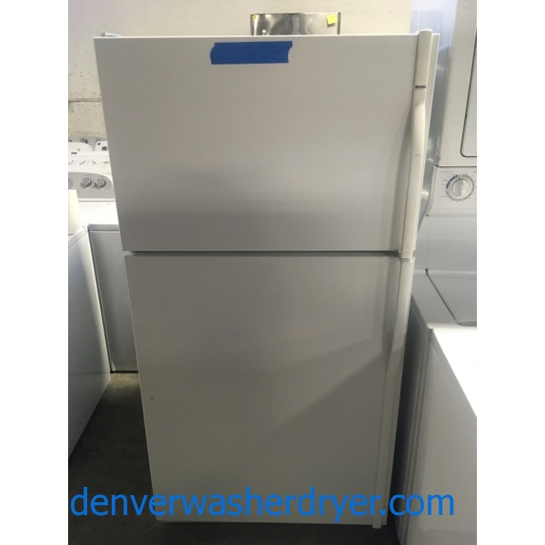 Kenmore Top-Mount Refrigerator, 21 Cu. Ft., White