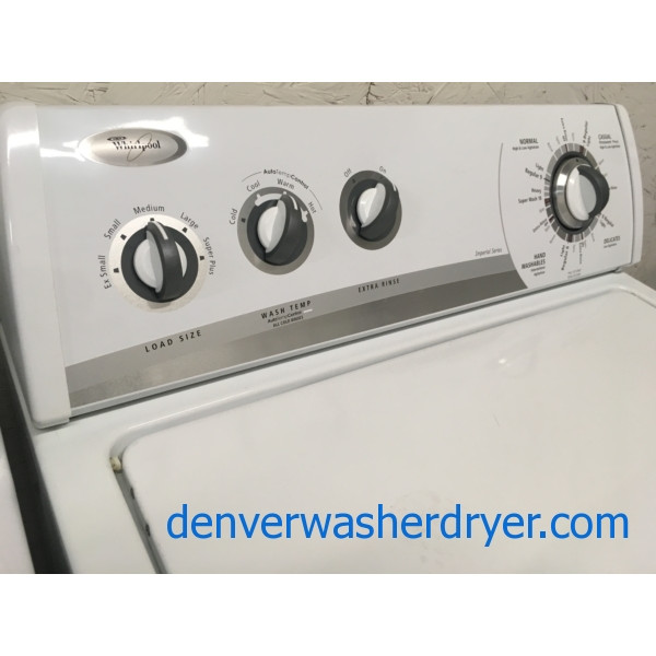 Wonderful Whirlpool Direct-Drive Washer, Heavy-Duty, Super Capacity Quality Refurbished, 1-Year Warranty!