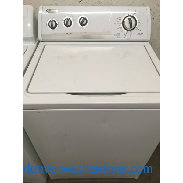 Wonderful Whirlpool Direct-Drive Washer, Heavy-Duty, Super Capacity Quality Refurbished, 1-Year Warranty!