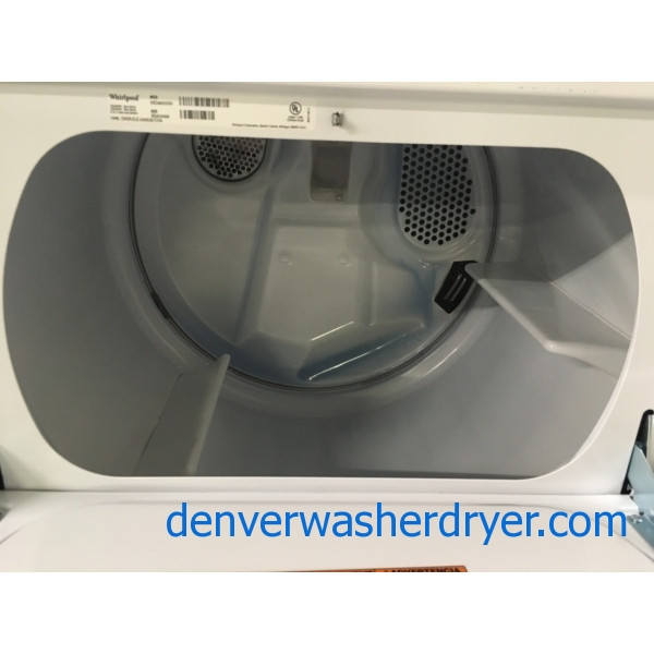 Rare! Whirlpool HE Electric Dryer, 29″ Wide, Quality Refurbished, 1-Year Warranty!