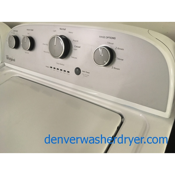 Whirlpool Full-Size Washer, Agitator, Quality Refurbished, 1-Year Warranty!
