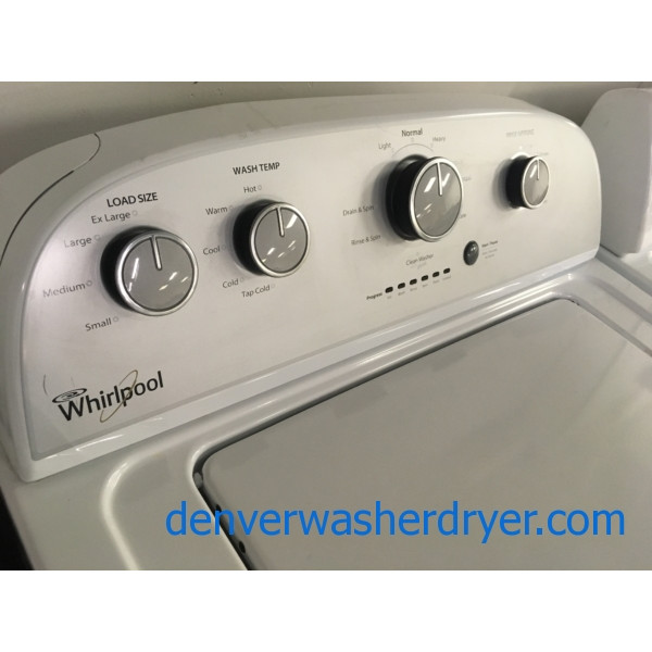 Whirlpool Full-Size Washer, Agitator, Quality Refurbished, 1-Year Warranty!