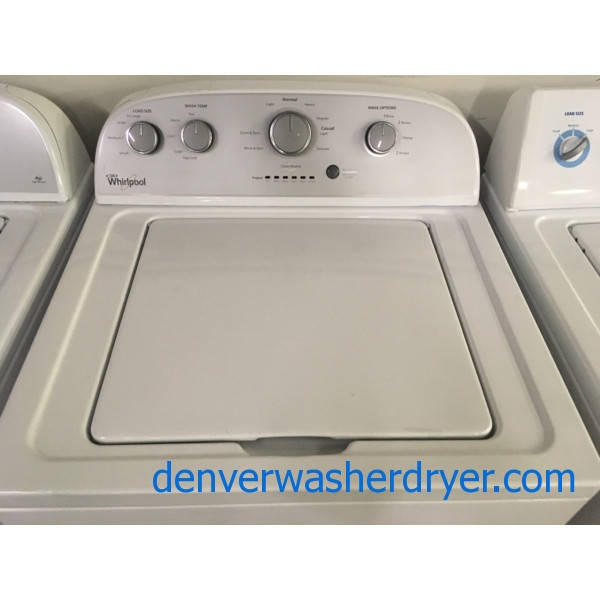 Whirlpool Full-Size Washer, Agitator, Quality Refurbished, 1-Year Warranty!
