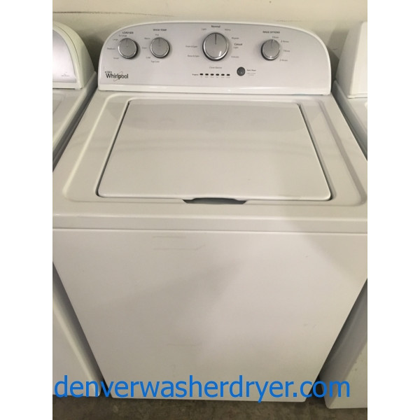 Whirlpool Full-Size Washer, Agitator, Quality Refurbished, 1-Year Warranty!