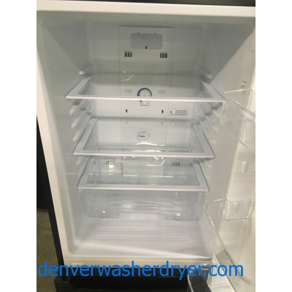 NEW! Insignia (Magic Chef) Refrigerator, 10.0 Cu. Ft., & Used Samsung