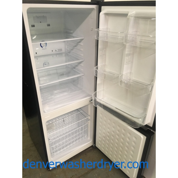 NEW! Insignia (Magic Chef) Refrigerator, 10.0 Cu. Ft., & Used Samsung