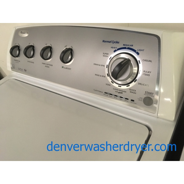 Wonderful Whirlpool, TopLoad Washer, Quality Refurbished, 1Year