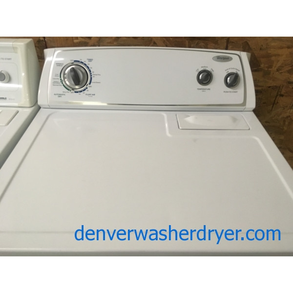 Fabulous Whirlpool Dryer, 29″,  Super Capacity, Quality Refurbished, 90-Day Warranty