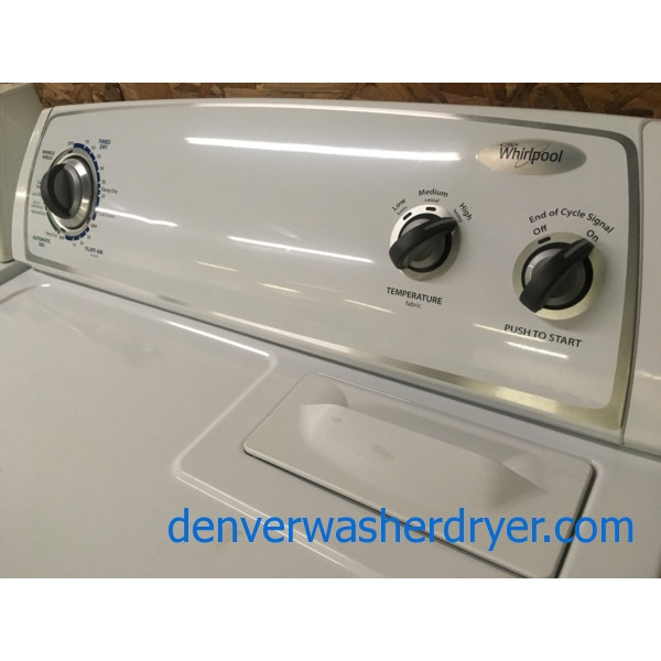 Fabulous Whirlpool Dryer, 29″,  Super Capacity, Quality Refurbished, 90-Day Warranty