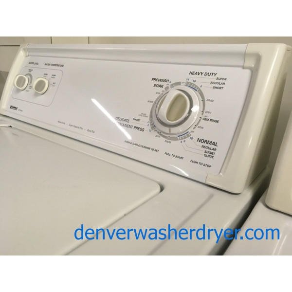 Great Kenmore 80 Series Washer, Heavy-Duty, Direct-Drive, Agitator, Quality Refurbished, 1-Year Warranty!