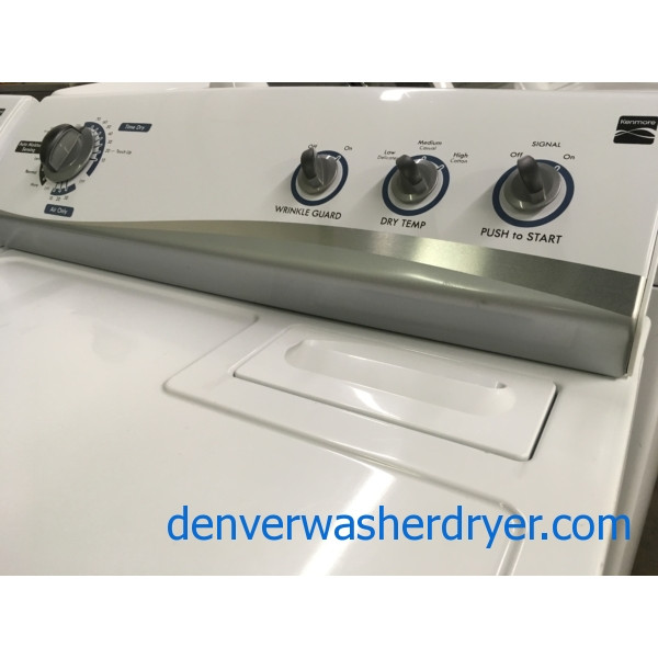 Groovy Kenmore Dryer, Electric, 29″, 220V, Quality Refurbished, 1-Year Warranty!