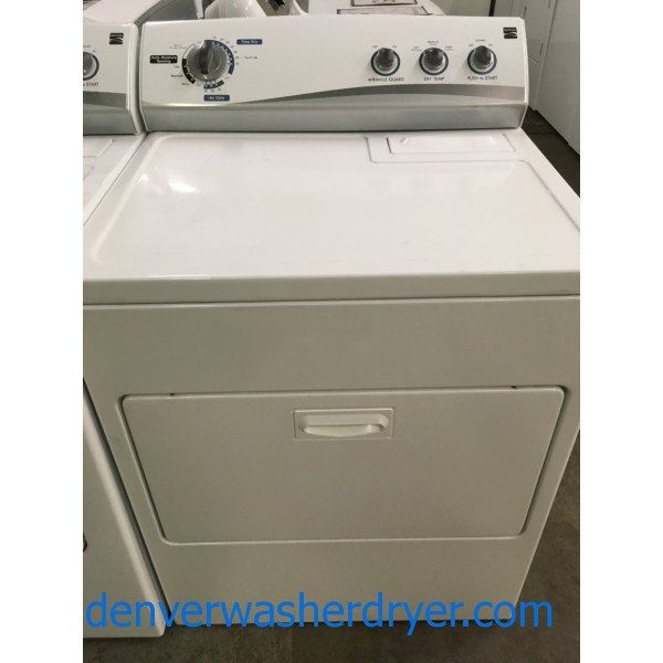 Groovy Kenmore Dryer, Electric, 29″, 220V, Quality Refurbished, 1-Year Warranty!